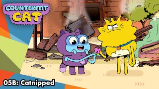 Counterfeit Cat  Season 1  Episode 10  Catnipped [upl. by Dusa]