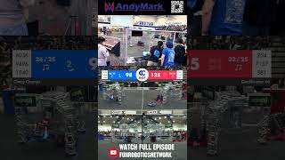 254 The Cheesy Poofs Climb  Micd Up Match robotics [upl. by Beatrice107]