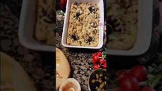 Toasted Garlic and Rosemary Focaccia🔮 Recipe in the description fyp food cooking recipe [upl. by Loux]