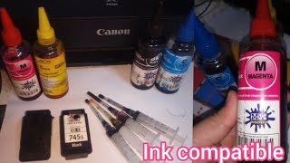 MGA TIPS SA PAG REFILL NG INK SA CARTRIDGE CANON  MAGANDANG BRAND NG INK COMPATIBLE [upl. by Tarttan404]