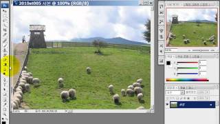 포토샵 CS3한글 기본 사용법 7 작업 내역 [upl. by Esirtal312]