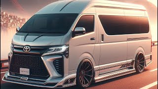 Toyota Hiace Van 2025 First look interior And exterior  2025 Toyota Hiace Luxury van [upl. by Seyah]