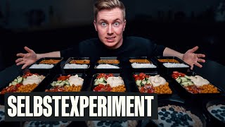 14 Tage Meal Prep  Selbstexperiment [upl. by Margaret]