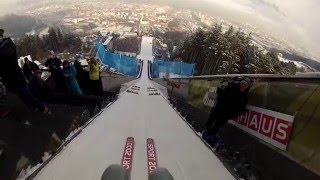 64 Vierschanzentournee GoPro Bergisel [upl. by Aytac416]