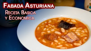 Fabada Asturiana Receta Basica y Economica [upl. by Mountfort26]