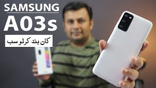 SAMSUNG GALAXY A03s  UNBOXING amp QUICK REVIEW [upl. by Adnouqal]