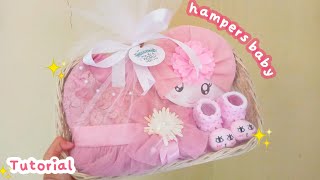 Diy hampers bayi  Kado untuk bayi 4 [upl. by Clementius]