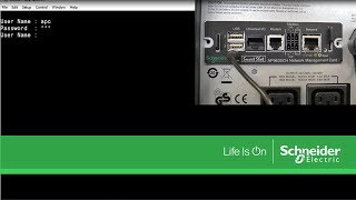 Network Management Card Password Reset Procedure  Schneider Electric [upl. by Anela]