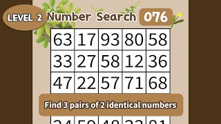 Dementia is Coming Faster games Activate Your Brain with Daily Number Games 2076 [upl. by Ainimreh]