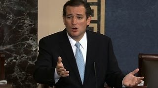 Ted Cruz quotes Dr Seuss quotDuck Dynastyquot on Senate floor [upl. by Caren]