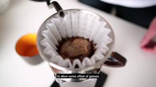 The perfect brew recipe on a Kalita Wave  Rosso Coffee Roasters [upl. by Fulvi]