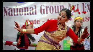 7 sisters Dance Bihu Zenith Art exhibition Sivasagar [upl. by Tudela]