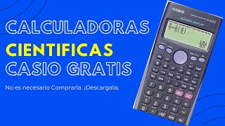 DESCARGAR CALCULADORA CIENTIFICA CASIO GRATIS [upl. by Nirik337]