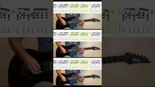 Rammstein  Sonne Guitar riff amp Tabs rammstein guitarcover guitartabs sonne shorts [upl. by Vastah]