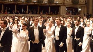 Wiener Opernball 2016 Balleröffnung Teil 2 [upl. by Nylanaj]