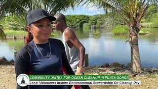 Ocean clean up in Punta Gorda [upl. by Merilyn]