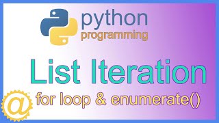 Python  How to Iterate Through a List using for loop and the enumerate Function  Code Example [upl. by Hedvah]