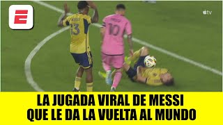 La jugada de MESSI de la que TODOS están hablando ¿Le faltó el respeto al rival  MLS [upl. by Llechtim]