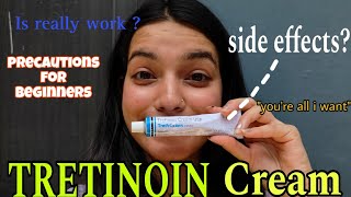 TRETINOIN CREAM OR GEL  HOW TO USE  MANSINAUTIYAL [upl. by Ailongam174]