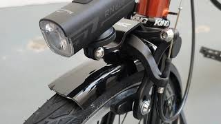 Brompton 2021 S6LX Flame Lacquered Black Edition  Close Up [upl. by Orly]