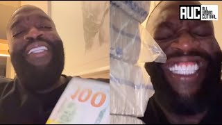 Rick Ross Reacts To Kendrick Lamar Meet The Grahams quotHe Bust Yo Headquot [upl. by Hareehahs191]