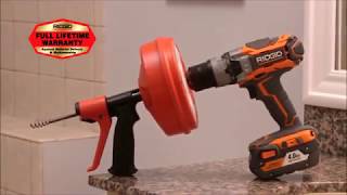 Hoe gebruik je de RIDGID Power Spin ontstopper [upl. by Born608]