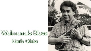 BGM Waimanalo Blues  Herb Ohta [upl. by Chrissa]