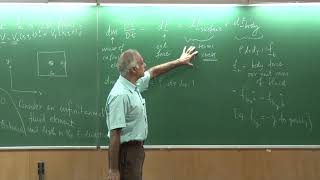 Lecture10 Differential form of momentum eqnderivation Fluid Mech amp Rate Procs by Sanjay Mittal [upl. by Fonzie760]