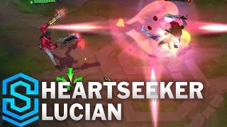 Heartseeker Lucian Skin Spotlight  PreRelease  League of Legends [upl. by Naima]