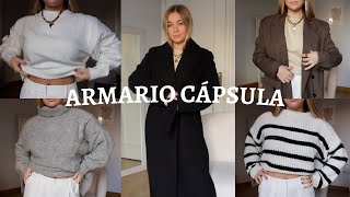 ARMARIO CÁPSULABÁSICOS de INVIERNO Carlota Grande ♡ [upl. by Dodd]