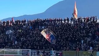 Ultras LAquila in casa contro Avezzano  Serie D 19112023 [upl. by Egag607]