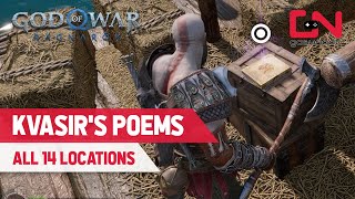 All Kvasirs Poems Artifact Locations God of War Ragnarok [upl. by Airasor]