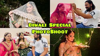 BTS 💜 Diwali Festival special Photoshoot of Bindass Kavya amp Mummy  Nail Art Extension kiya [upl. by Bilak507]