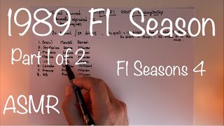 ASMR F1 1989 Season Review Part 1 of 2  f1 f12024 Video [upl. by Aiceila]