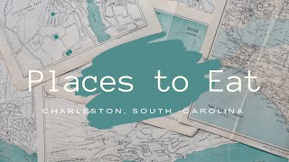 Great Places to Eat in Charleston SC 2022 [upl. by Philan411]