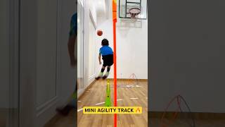 MINI AGILITY TRACK 🔥 SPEED 🌟 MUST TRY speedandagility exerciseathome sports [upl. by Darce812]