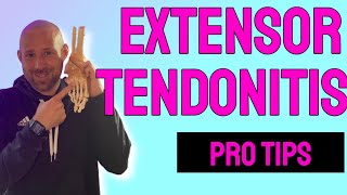 Beat Extensor Tendonitis Causes Treatment and Pain Relief [upl. by Harpp]