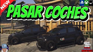 COMO PASAR COCHES EN GTA 5 ONLINE FACIL Y RAPIDOgta5 gta gtaonline pasarcochesaamigosgta5online [upl. by Lovmilla]