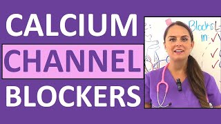 Calcium Channel Blockers Mechanism of Action Pharmacology Nursing Non Dihydropyridine [upl. by Suu]