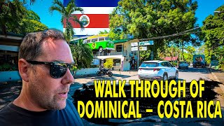 Walk Through Of Dominical Costa Rica 4K  KNOW BEFORE YOU GO 🇨🇷 [upl. by Gib]