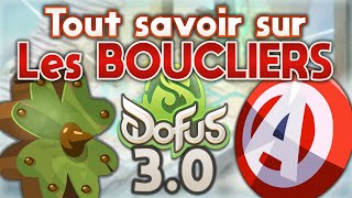 Les BOUCLIERS sur DOFUS 30 amp MIGRATION des ITEMS [upl. by Leugar828]