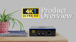 AAXA 4K1 LED Mini Projector  Native 4K UHD Resolution Product Overview [upl. by Barbarese]