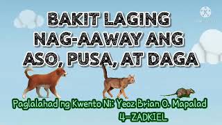 Bakit laging nagaaway ang aso pusa at daga [upl. by Yllier27]