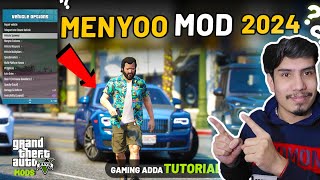 How to Install MENYOO TRAINER in GTA 5 LATEST VERSION 2024  GTA 5 Mods 2024  Gaming Adda [upl. by Bang656]