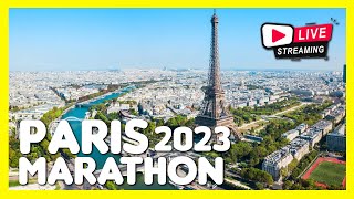 🔴 PARIS Marathon 2023  LIVE STREAM [upl. by Ennalyrehc782]