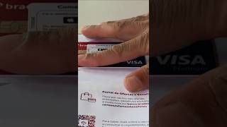 💳UNBOXING CARTAO BRADESCO NEO VISA😎☝️ [upl. by Colombi495]