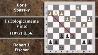 Partite Commentate di Scacchi 59  Spassky vs Fischer  Psicologicamente Vinto  1972 E56 WCMG1 [upl. by Arleen]