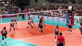 Set 4 ng epic CCS vs CMFT 5 setter match in the 2024 All Filipino Conference semis partial plays [upl. by Norene526]