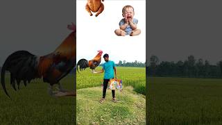 Flying crying babies chiken forg parrot amp hen catching vs lizard 😂 shorts viralvideo vfx [upl. by Auehsoj]