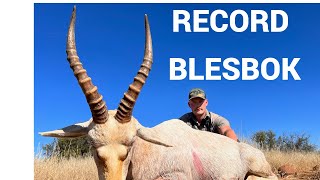 MASSIVE ROWLAND WARD WHITE BLESBOK IN THE NORTHERN CAPE [upl. by Eve652]